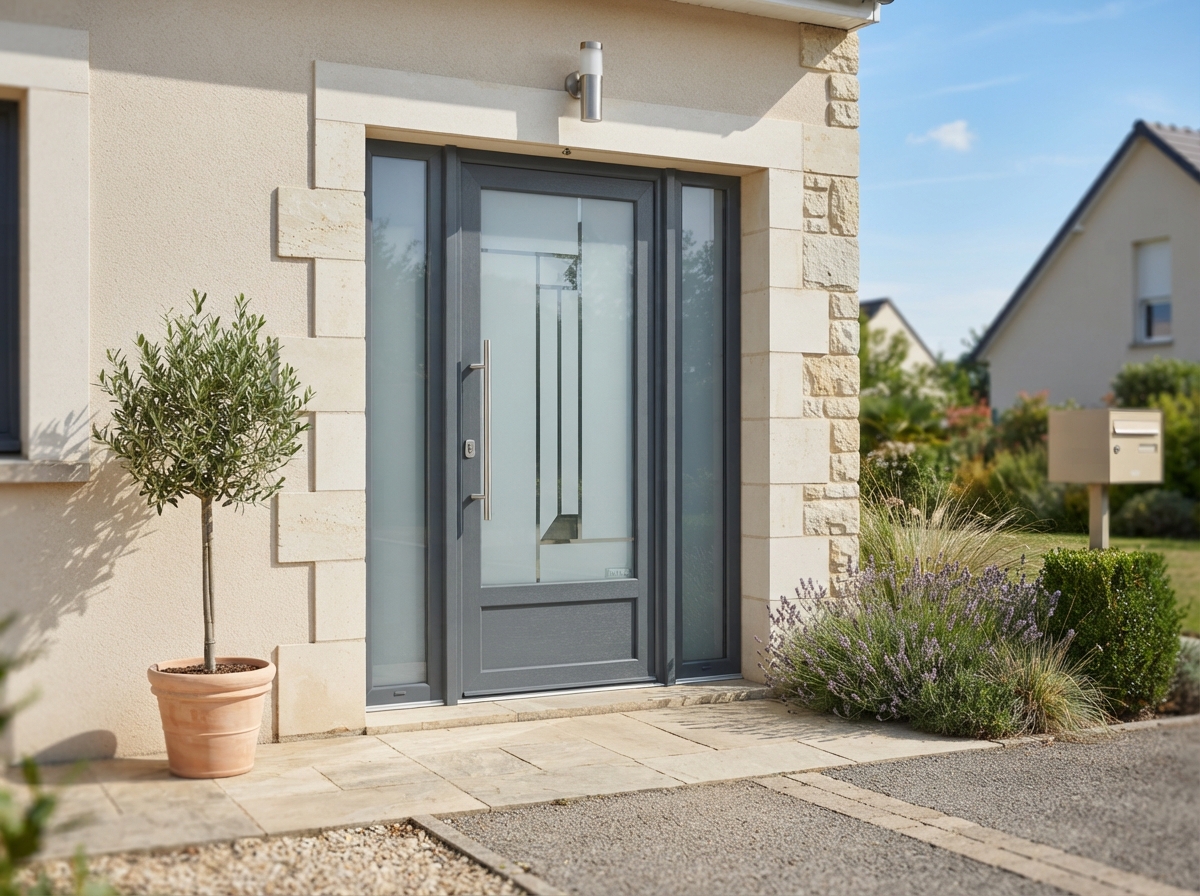 Une porte d’entrée PVC Tryba !