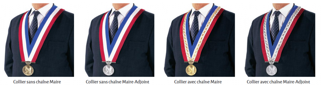 Colliers de cérémonie mairie – DRAGO PARIS
