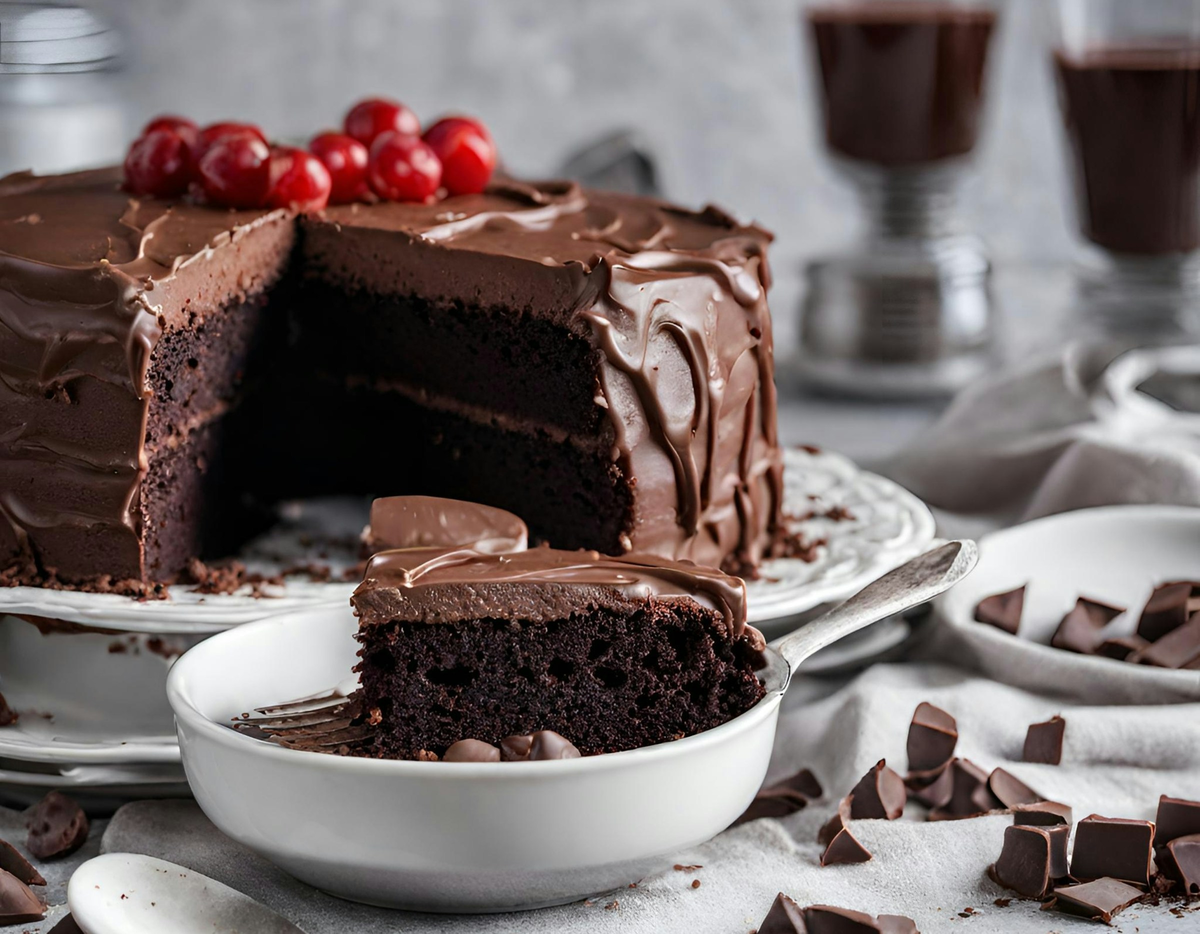 gâteau de chocolat
